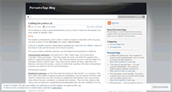 Desktop Screenshot of pervasivetags.wordpress.com