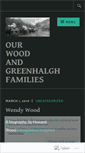 Mobile Screenshot of hgwood.wordpress.com