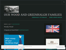 Tablet Screenshot of hgwood.wordpress.com