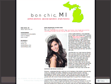 Tablet Screenshot of bonchicmi.wordpress.com