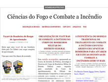 Tablet Screenshot of bombeirofreitas.wordpress.com