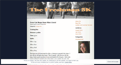 Desktop Screenshot of freshman5k.wordpress.com