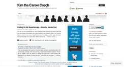 Desktop Screenshot of kimthecareercoach.wordpress.com