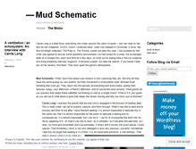 Tablet Screenshot of mudschematic.wordpress.com