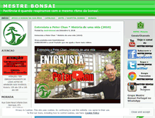 Tablet Screenshot of mestrebonsai.wordpress.com