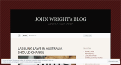 Desktop Screenshot of johneatonwright.wordpress.com