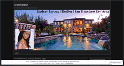 Desktop Screenshot of lindsayleroux.wordpress.com
