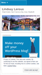 Mobile Screenshot of lindsayleroux.wordpress.com