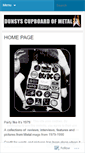Mobile Screenshot of dunsyscupboardofmetal.wordpress.com