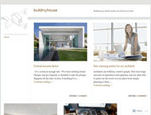 Tablet Screenshot of buildmyhouse.wordpress.com