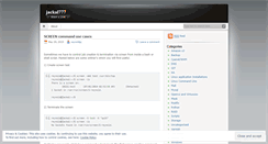 Desktop Screenshot of jackal777.wordpress.com