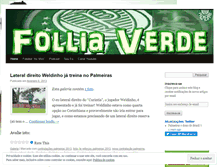 Tablet Screenshot of folliapalmeiras.wordpress.com