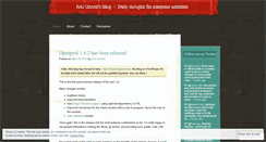 Desktop Screenshot of ericgazoni.wordpress.com