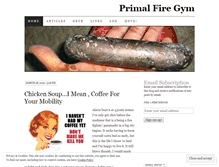 Tablet Screenshot of primalfiregym.wordpress.com