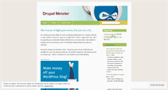 Desktop Screenshot of drupalmeister.wordpress.com