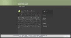 Desktop Screenshot of goldbroomi10.wordpress.com