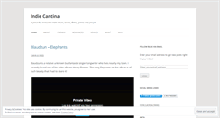 Desktop Screenshot of indiecantina.wordpress.com