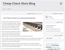 Tablet Screenshot of cheapchecks2010.wordpress.com