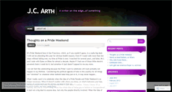 Desktop Screenshot of jcarth.wordpress.com