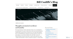 Desktop Screenshot of billcunliffe.wordpress.com