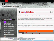 Tablet Screenshot of hdmagazine.wordpress.com