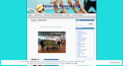 Desktop Screenshot of pallavolosestese.wordpress.com