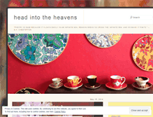 Tablet Screenshot of headintotheheavens.wordpress.com