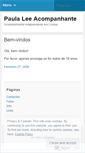 Mobile Screenshot of paulaleeacompanhante.wordpress.com