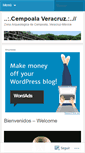 Mobile Screenshot of cempoala.wordpress.com