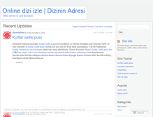 Tablet Screenshot of dizininadresi.wordpress.com