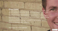 Desktop Screenshot of dannykimball.wordpress.com