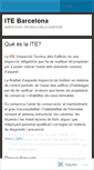Mobile Screenshot of itebarcelona.wordpress.com