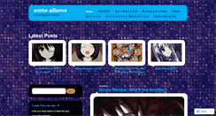 Desktop Screenshot of animechii.wordpress.com