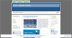 Desktop Screenshot of preventstains.wordpress.com