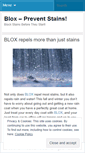 Mobile Screenshot of preventstains.wordpress.com