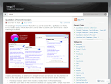 Tablet Screenshot of bwgz57.wordpress.com