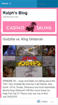 Mobile Screenshot of casinoskunk.wordpress.com