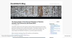 Desktop Screenshot of duvalhilbert.wordpress.com