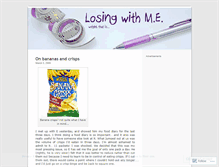 Tablet Screenshot of losingwithme.wordpress.com