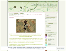 Tablet Screenshot of grupomissionariodemulheres.wordpress.com