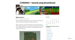 Desktop Screenshot of curahku.wordpress.com