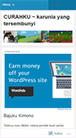 Mobile Screenshot of curahku.wordpress.com
