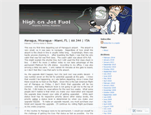 Tablet Screenshot of highonjetfuel.wordpress.com
