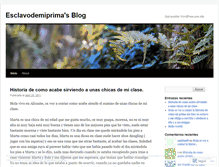 Tablet Screenshot of esclavodemiprima.wordpress.com