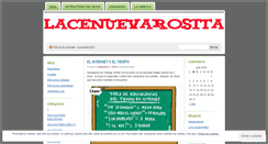 Desktop Screenshot of lacenuevarosita.wordpress.com