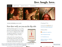 Tablet Screenshot of livelaughlove95.wordpress.com