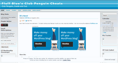 Desktop Screenshot of fluffblue.wordpress.com