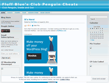 Tablet Screenshot of fluffblue.wordpress.com