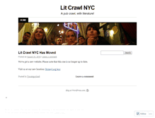 Tablet Screenshot of litcrawlnyc.wordpress.com