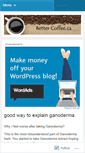 Mobile Screenshot of bettercoffeedave.wordpress.com
